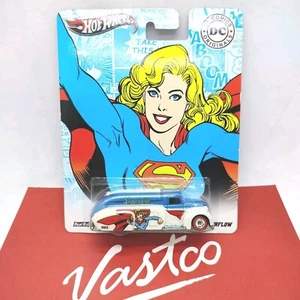 Hot Wheels 2012 Nostalgia Pop Culture DC Comics Supergirl 38 Dodge Airflow W6638 - Picture 1 of 6