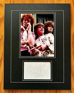 Creme ~ Clapton-Bruce-Baker signiert & mattiert Signatur Schnitt & Bild Display mit Echtheitszertifikat - Bild 1 von 3
