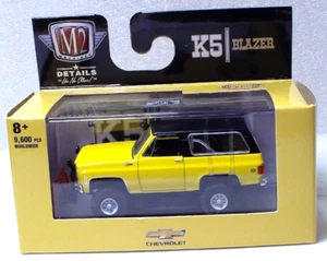 M2 Machines 1974 Chevrolet K5 Blazer With Plow Blade & Lightbar 1:64 Diecast - Picture 1 of 3