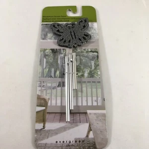 Metall Schmetterling Windspiel Bildschirmschoner für Türen & Fenster immergrün Garten - Bild 1 von 3