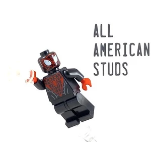 LEGO Marvel Spider Man Miles Morales Minifigura de 2015 Set 76036 Manos Rojas - Imagen 1 de 5