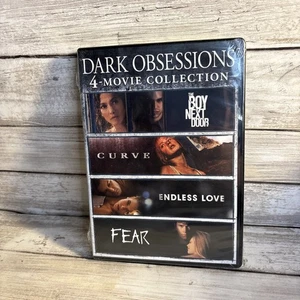 Dark Obsessions 4-Movie Collection DVD NEW Curve Endless Love Fear Boy Next Door - Picture 1 of 5