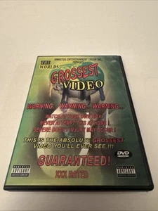 The World's Grossest Video Weird Rare Horror Shock DVD - Imagen 1 de 3