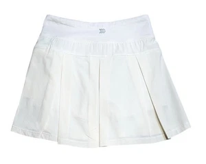 Girls' Pull-On Woven Stretch Bulit-In Shorts Skort All In Motion M 7/8 White - Picture 1 of 11