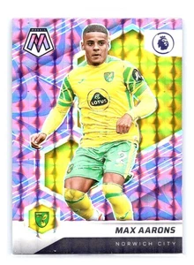 2022 Mosaic Soccer Premier #97 Max Aarons Purple Reactive Norwich City - Bild 1 von 2