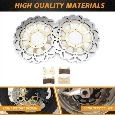 Pastillas rotores de freno delanteros para Honda CBR 1000 RR CBR1000 RR 09 10 CBR1000RR 2008-16 Foto 1 de 4