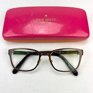 Montatura occhiali da vista donna Kate Spade NINETTE 0JTV marrone 49-17-135 - Foto 1 di 16