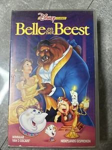 VHS - Belle En Het Beest / Beauty And The Beast - Nederlands - DISNEY Classics - Photo 1/3