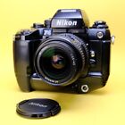 Nikon F4S Professional 35mm SLR Film Camera With 28-70 Af Lens! Well Used