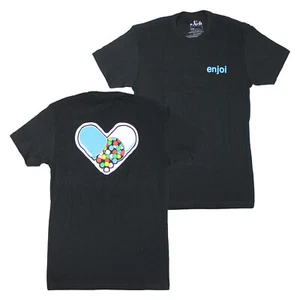 Enjoi Skateboards Shirt Drugs Black - Picture 1 of 2