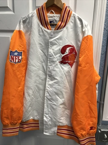 Vintage Rare!!  Satin Starter Tampa Bay Buccaneers Sz 3XL Cover