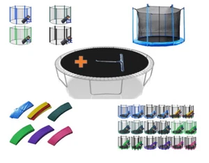 Piezas de repuesto para trampolín Ø244 305 366 396 430 457 cubierta borde red de seguridad - Imagen 1 de 242