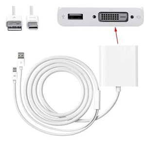 Apple mini DisplayPort to Dual Link DVI für Cinema Display 30 Zoll - A1306 - Afbeelding 1 van 3