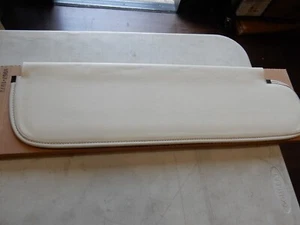 1967 1968 1969 1970 1971 1972 CHEVROLET GMC TRUCK BEIGE VINYL SUN VISOR PAIR - Picture 1 of 2