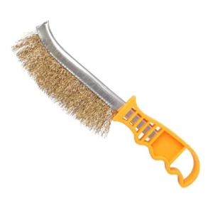INGCO 250mm Steel Wire Brush for Steel Wood Cleaning Scratch Paint Rust Remove - Picture 1 of 3