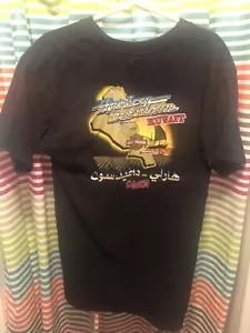 Harley Davidson Kuwait 2005 camiseta negra manga corta hombre talla grande - Imagen 1 de 5