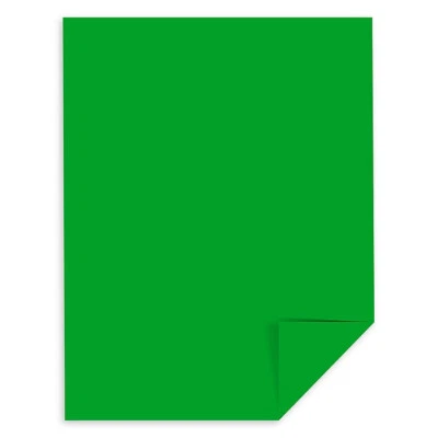 1 Ream Astrobrights Gamma Green  8.5x11 500 sheets, 24 lb Smooth finish 22541 - Image 1 of 4
