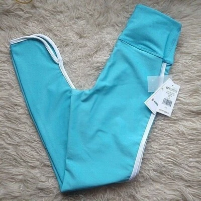 K-SWISS Athletic Leggings Eleven by Venus Williams Rollerskate 7/8 Blue Medium - Image 1 of 4