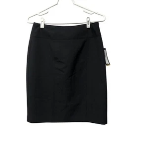 Worthington Pencil Skirt Womens Size 8 Black Lined Office Evening Classic NEW - Picture 1 of 8