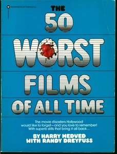 The 50 Worst Films of All Time, Warner Books, 1984, Medved, Reprint Paperback - Picture 1 of 3