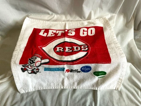 Cincinnati Reds Rally Towels MLB LETS GO Cover