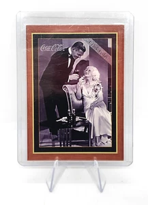 CLARK GABLE & JEAN HARLOW ~ 1995 THE COCA COLA COLLECTION SERIES 4 HOLLYWOOD H-2 - Picture 1 of 2