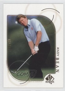 2001 SP Authentic Gold /500 Andy Bean #7