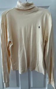 Ralph Lauren Sport Turtle Neck Beige Women L - $29.91 - Picture 1 of 3