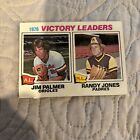 1977 Topps - League Leaders #5 Jim Palmer, Randy Jones VG+ -D59