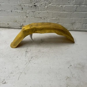 1986 Suzuki DR125 OEM Front Fender - Yellow. Send Us An Offer!! - Picture 1 of 13