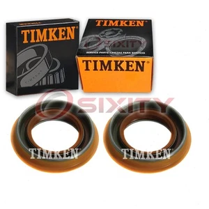 2 pc Timken Transmission Output Shaft Seals for 1994-1998 Saab 900 Automatic gn - Picture 1 of 5