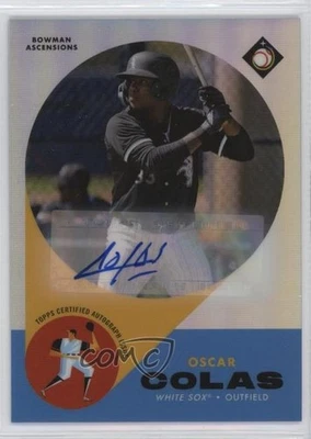 2022 Bowman Chrome Bowman Ascensions Auto /121 Oscar Colas #BA-17 Auto - Image 1 of 2