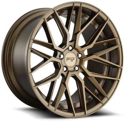 Llanta de bronce One 19x8,5 Nicho M191 Gamma 5x114,3 35 72,56 Foto 1 de 3