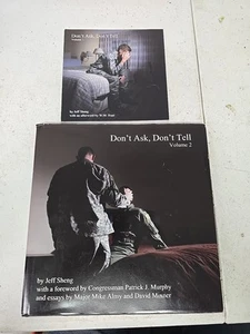 Don't Ask Don't Tell Volumes 1 And 2 Jeff Sheng First Edition Photo Books - Imagen 1 de 9