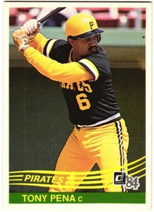 1984 Donruss - Tony Pena #186 - Picture 1 of 2