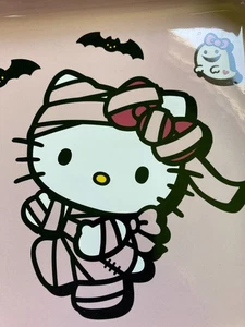 Hello Kitty Halloween Mumie Backform Rosa Schwarz Kasserolle 9" Quadratisch - Bild 1 von 6