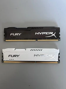 12GB Kingston HyperX Fury DDR3 1333MHz Desktop RAM (8GB + 4GB) Memory Kit - Picture 1 of 6