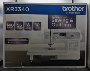 Brother Computerized LCD Sewing & Quilting Machine XR3340 White New Open Box - Picture 1 of 10