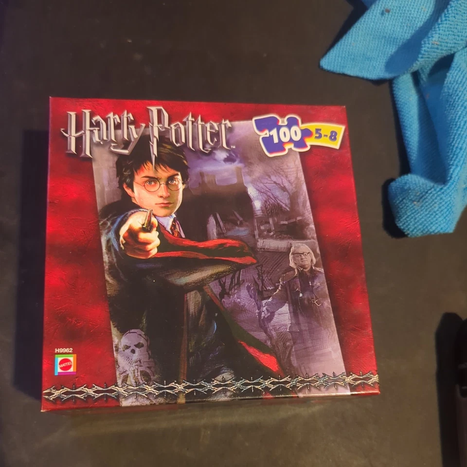 Harry Potter Puzzle Very Rare 24pc Quidditch Cup Sealed NEW! Mattel Nimbus 2000 - Image 1 of 4