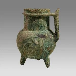 Bronzezeit, Mittelmeer/Nahost, großer Bronzekrug, um 3300-1200 v. Chr. - Bild 1 von 8