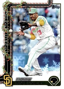 2025 Topps Holiday Base #H91 Manny Machado San Diego Padres - Bild 1 von 2