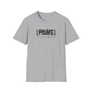 Paw Print T-Shirt - "Paws and Enjoy the Little Things", Pet Lover Gift - Picture 1 of 21