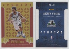 2015-16 Panini Excalibur Crusade Red /149 Andrew Wiggins #78