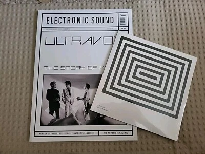 Ultravox 7"clear Vinyl Herr X’ / ‘Alles Klar’ & Electronic Sound magazine  - Image 1 of 4