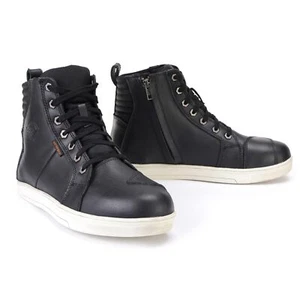 Zapatos de montar en la calle de cuero Milwaukee MBM9114 para hombre con protección contra cambios - Imagen 1 de 18