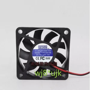 1 pcs FWDS Fan FD6015S14M DC 14V 0.15A 6CM 6015 2 wire cooling fan - Picture 1 of 2
