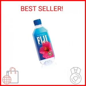 FIJI natürliches artesisches Flaschenwasser 500 ml/16,9 flüssige Unzen (einzeln) - Bild 1 von 2