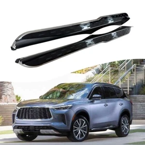 2PCS Side Step fits for Infiniti QX60 2022-2025 Running Board Nerfbars Aluminium - Picture 1 of 6