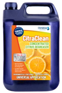 Citraclean - Powerful Citrus Degreaser and Cleaner- 4 x 5 Litres (20 Litres) - Picture 1 of 3
