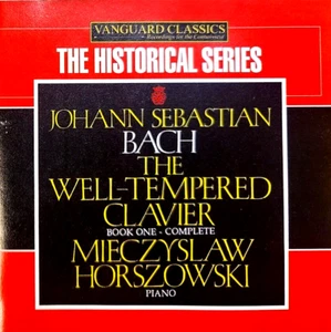 The Historical Series, Bach The Well-Tempered Clavier Book One - Horszowski - Picture 1 of 5